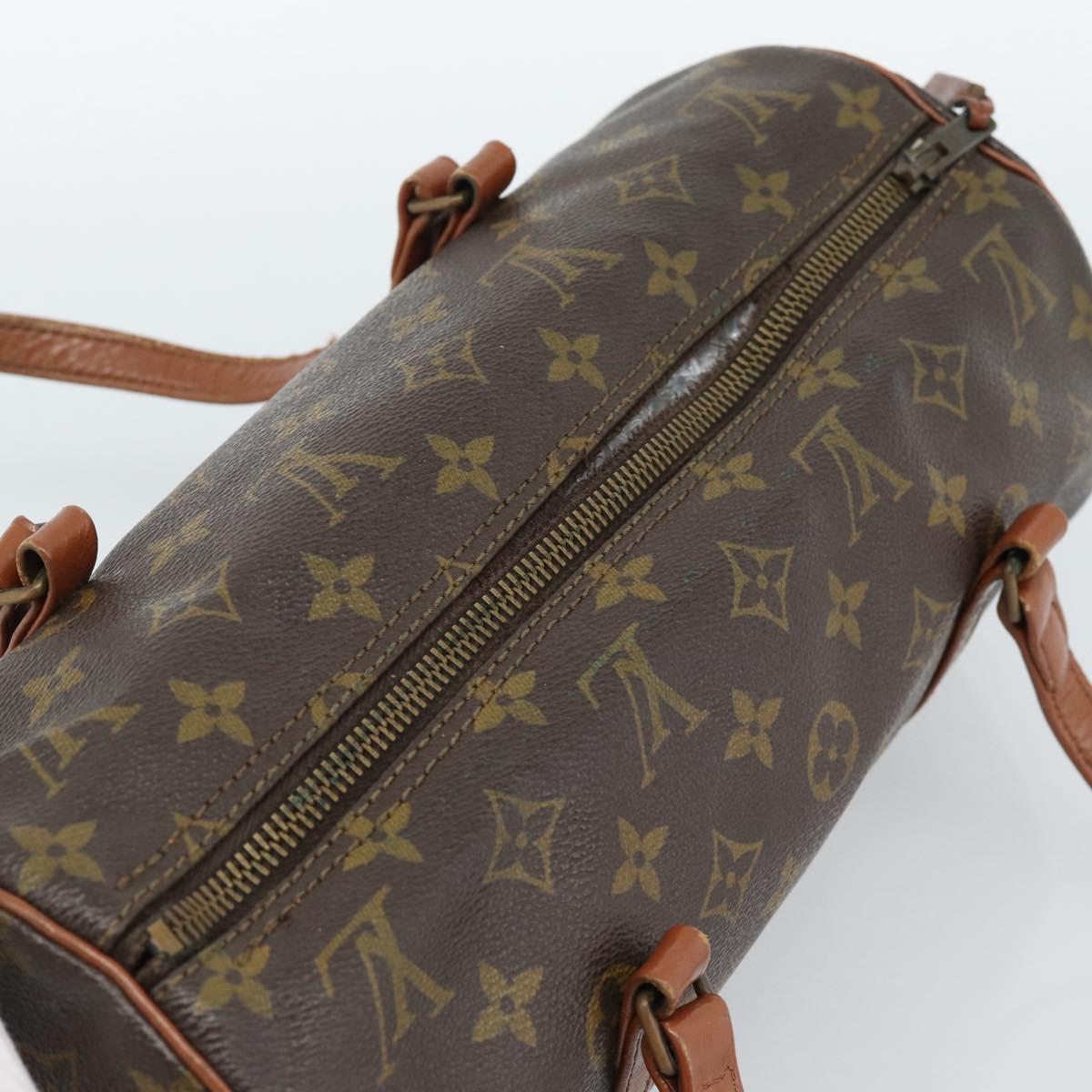 LOUIS VUITTON Monogram Papillon 30 Hand Bag M51385 LV Auth 183814