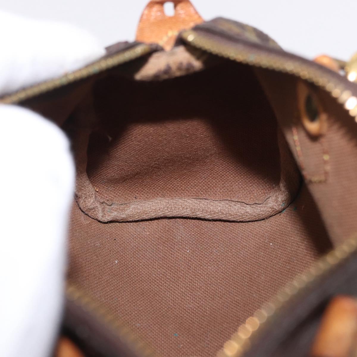 LOUIS VUITTON Monogram Mini Speedy Hand Bag M41534 LV Auth 183816