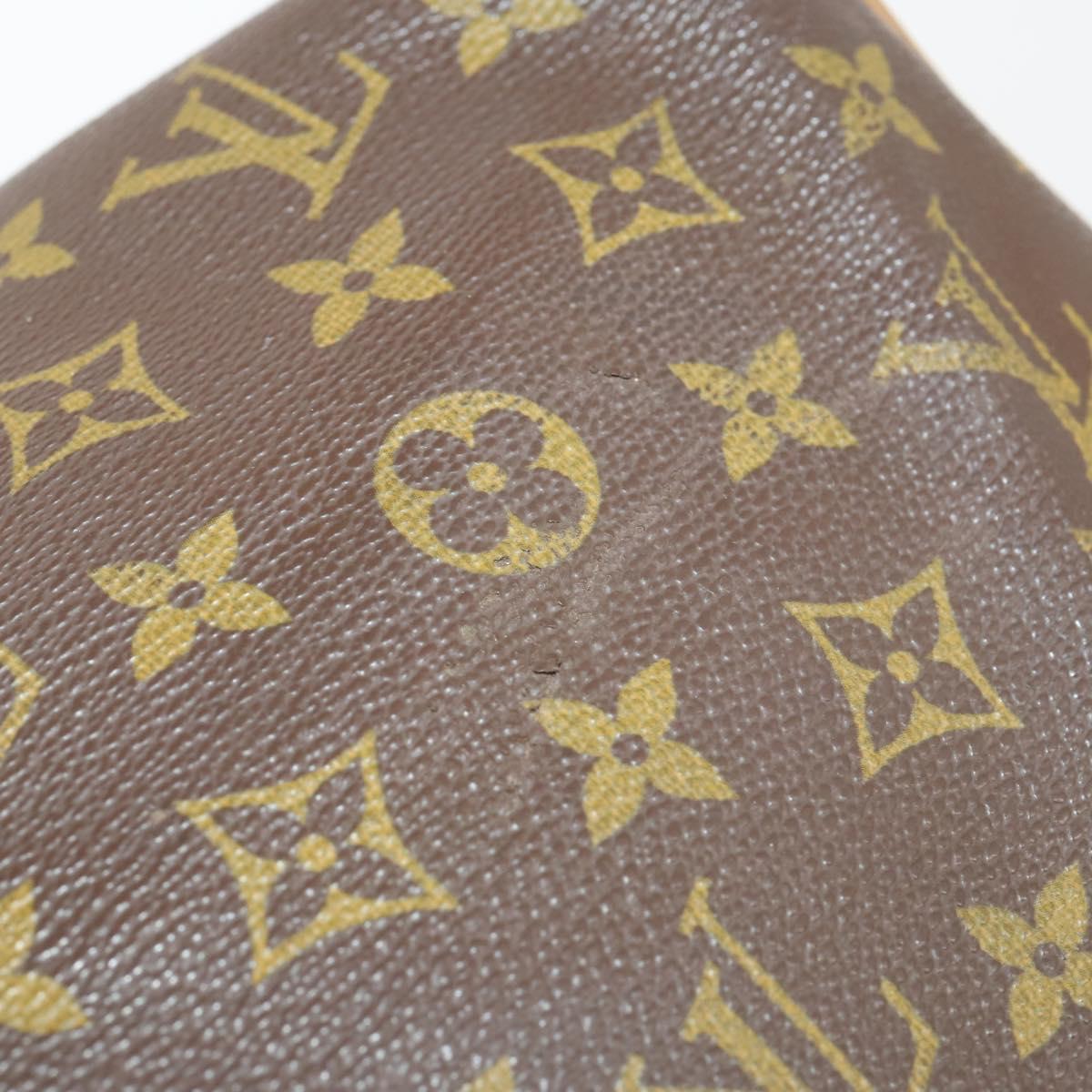 LOUIS VUITTON Monogram Sac Souple 55 Boston Bag M41622 LV Auth 183820