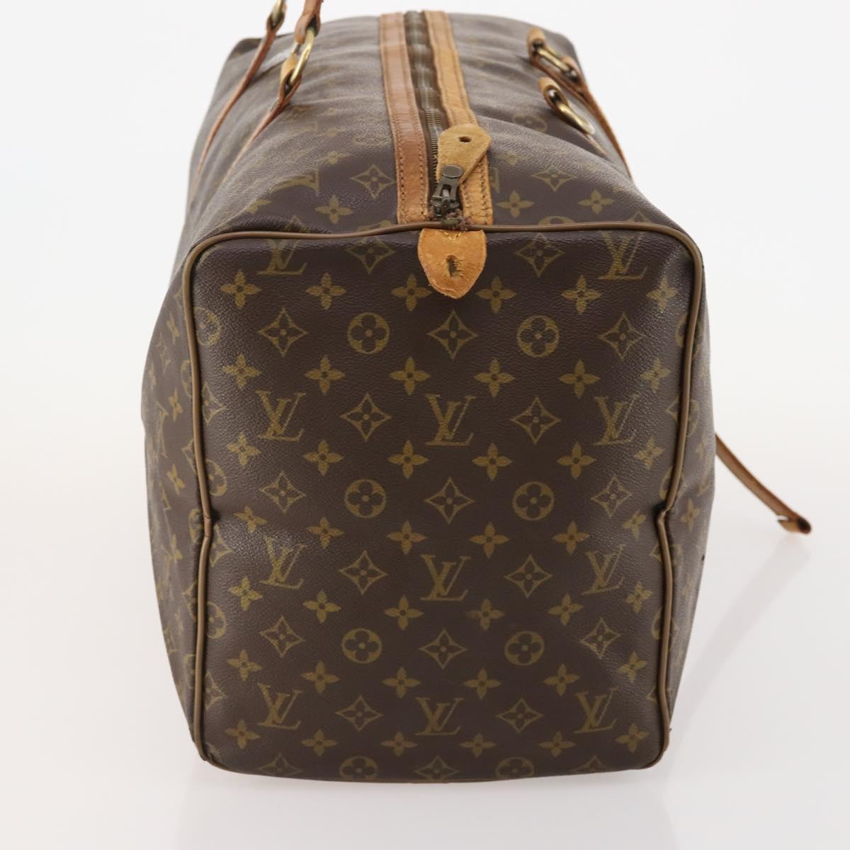 LOUIS VUITTON Monogram Sac Souple 55 Boston Bag M41622 LV Auth 183820