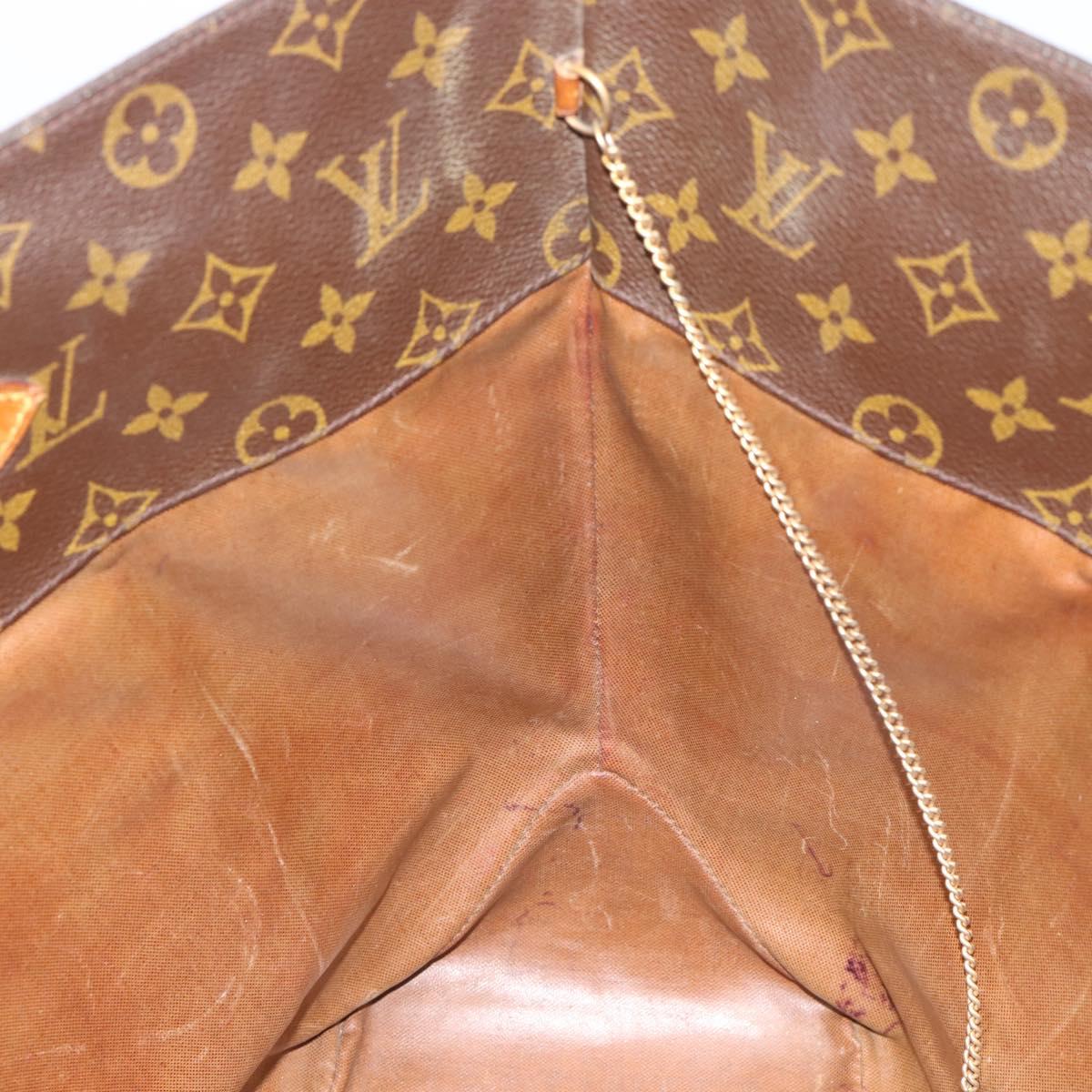 LOUIS VUITTON Monogram Sac Shopping Tote Bag M51108 LV Auth 183822
