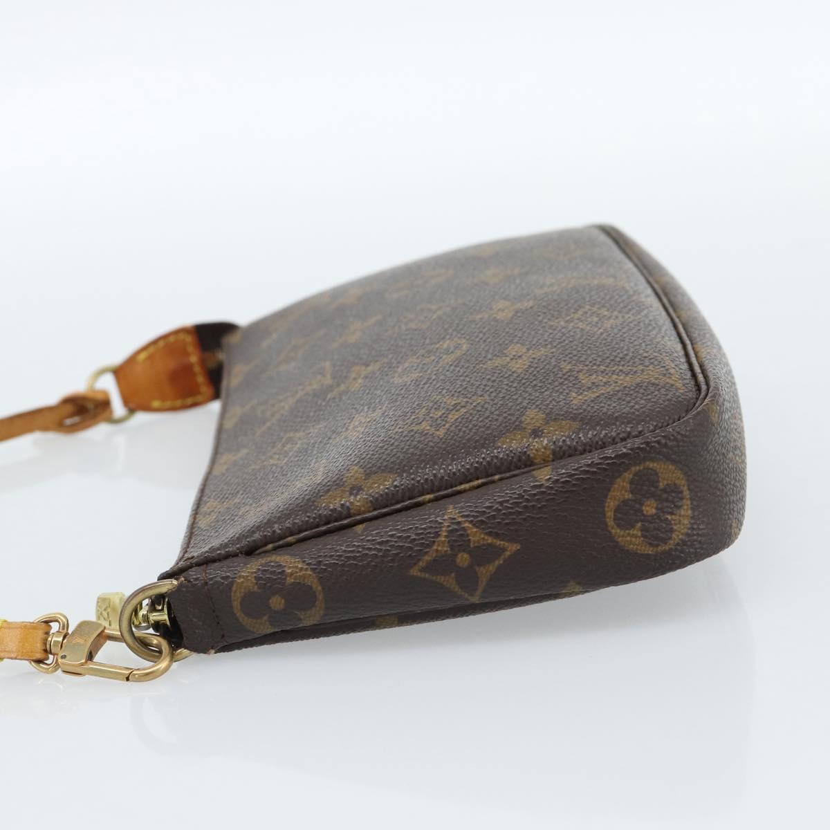 LOUIS VUITTON Monogram Pochette Accessoires Pouch M51980 LV Auth 183823