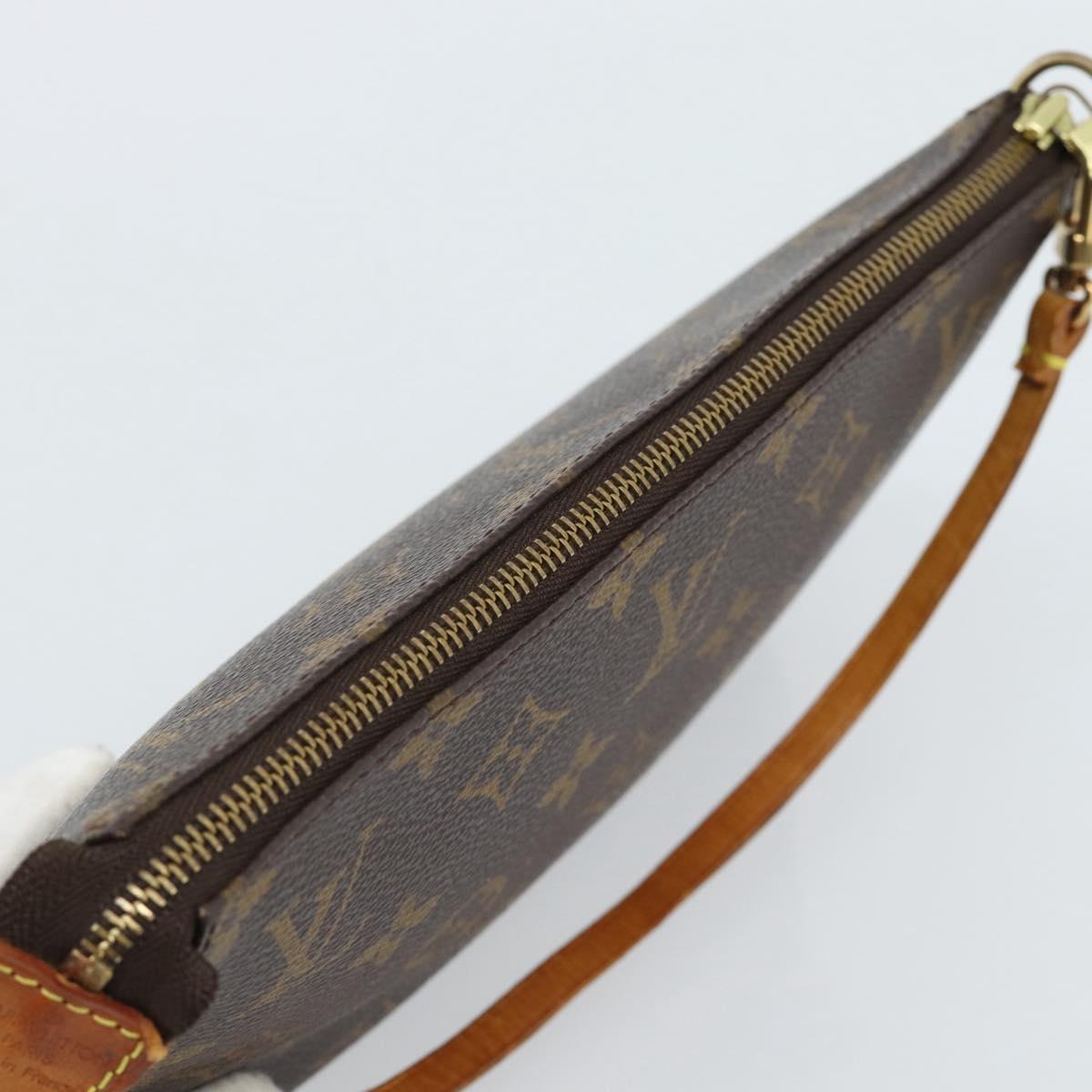 LOUIS VUITTON Monogram Pochette Accessoires Pouch M51980 LV Auth 183823