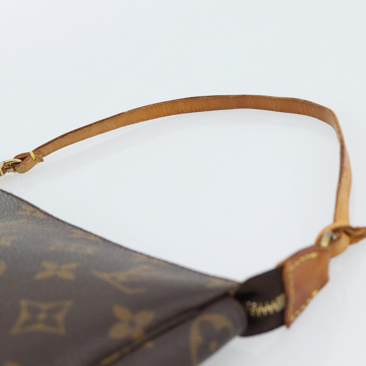 LOUIS VUITTON Monogram Pochette Accessoires Pouch M51980 LV Auth 183823