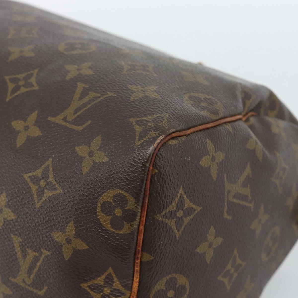 LOUIS VUITTON Monogram Speedy 25 Hand Bag M41528 LV Auth 183824