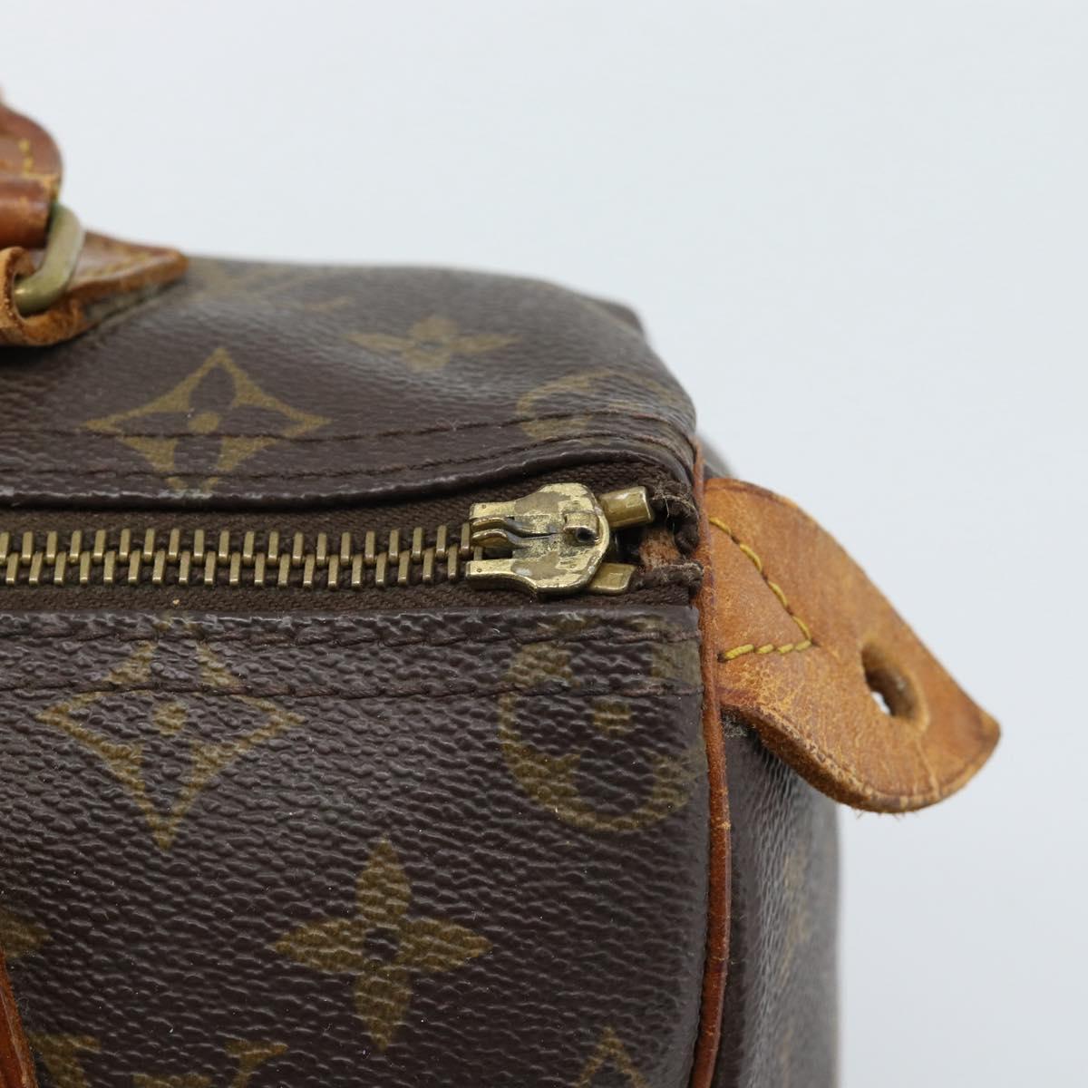 LOUIS VUITTON Monogram Speedy 25 Hand Bag M41528 LV Auth 183824