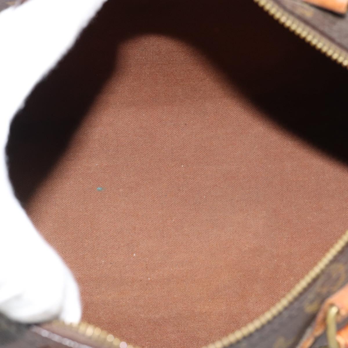 LOUIS VUITTON Monogram Speedy 25 Hand Bag M41528 LV Auth 183824