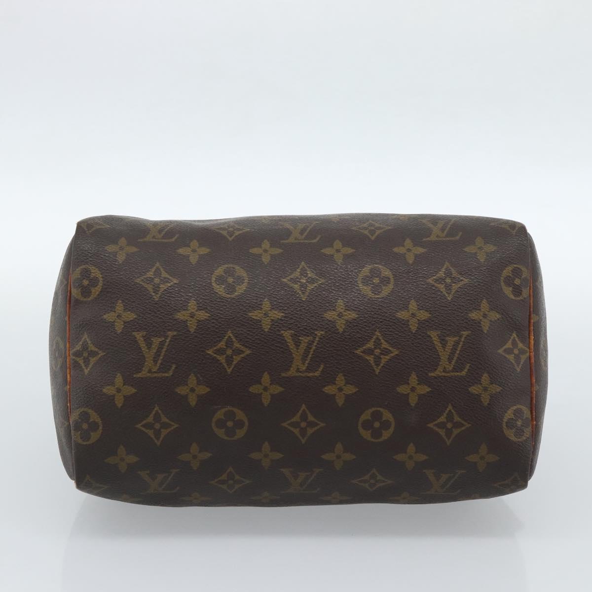LOUIS VUITTON Monogram Speedy 25 Hand Bag M41528 LV Auth 183824