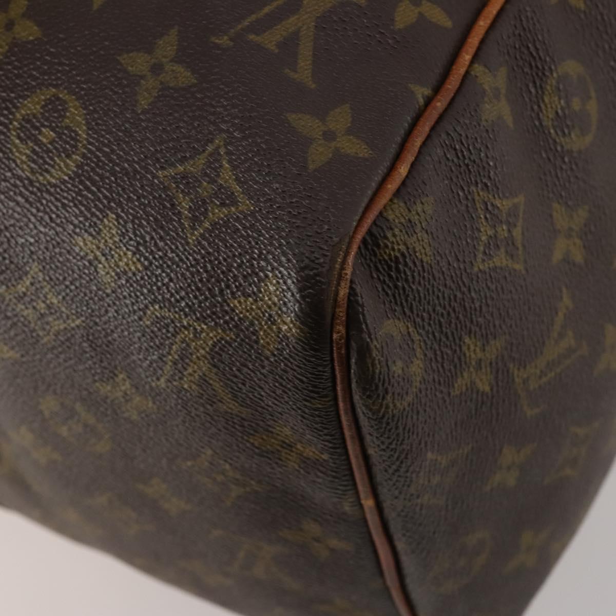 LOUIS VUITTON Monogram Sac Souple 45 Boston Bag M41624 LV Auth 183844