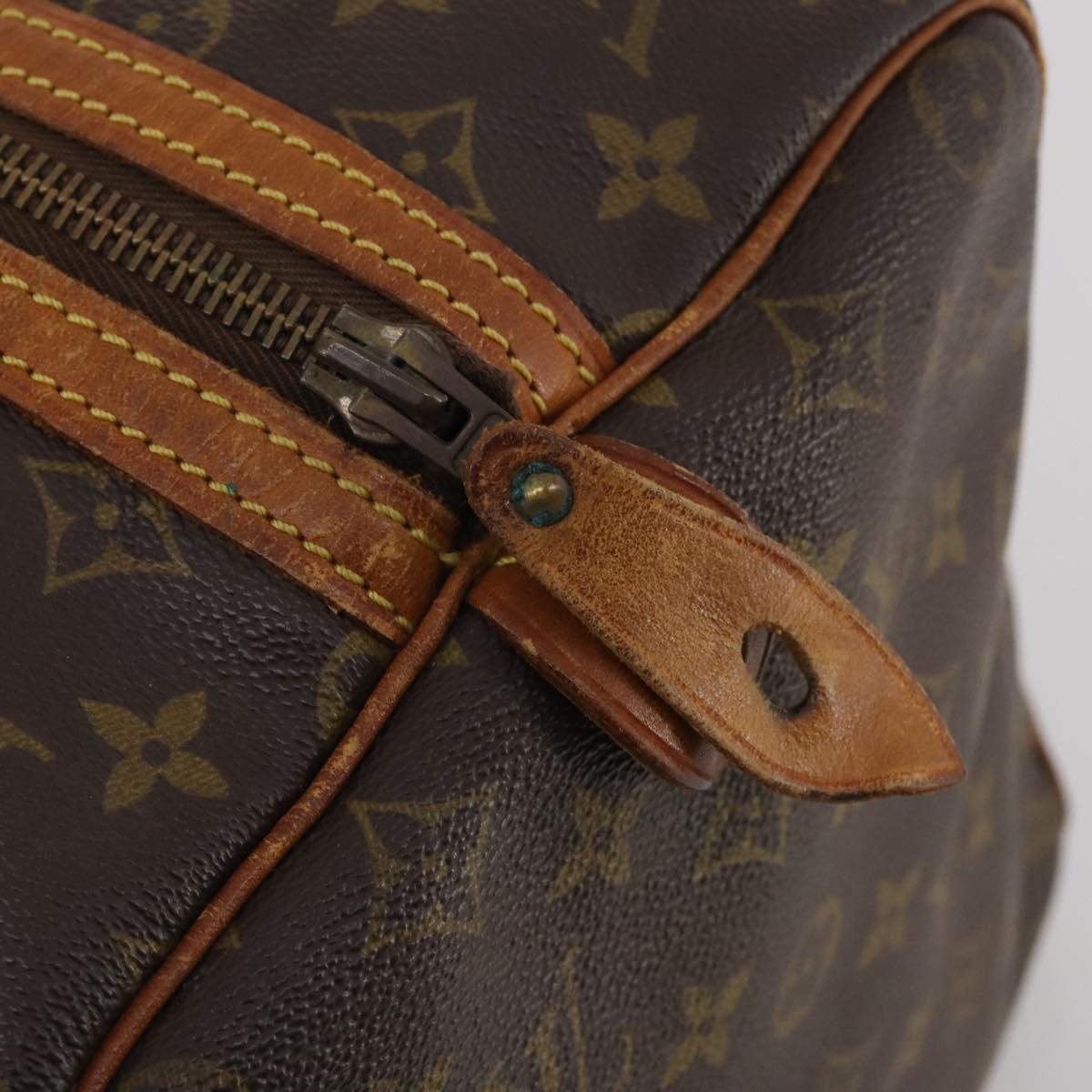 LOUIS VUITTON Monogram Sac Souple 45 Boston Bag M41624 LV Auth 183844