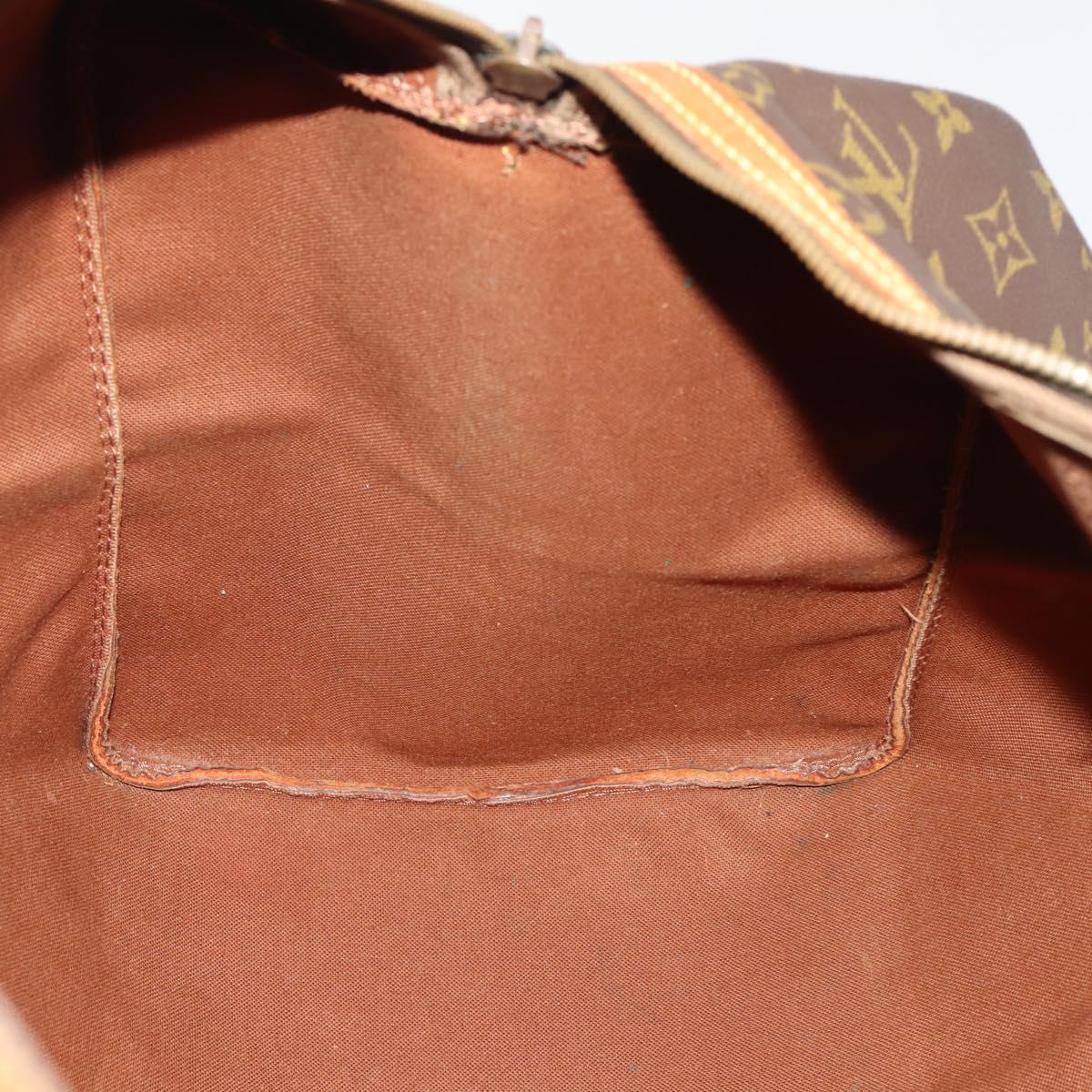 LOUIS VUITTON Monogram Sac Souple 45 Boston Bag M41624 LV Auth 183844