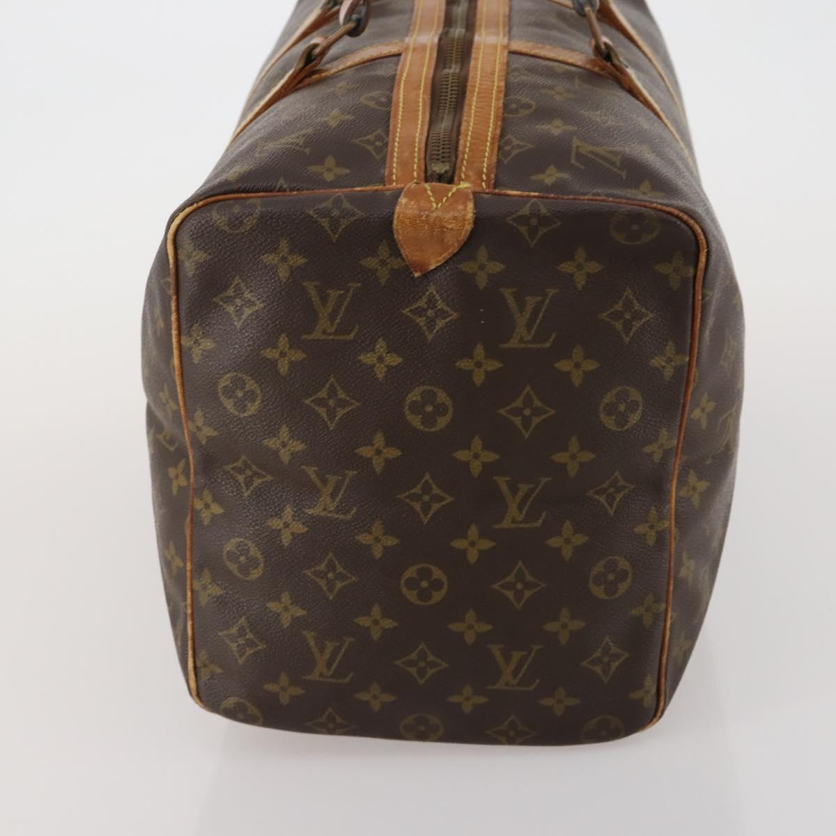 LOUIS VUITTON Monogram Sac Souple 45 Boston Bag M41624 LV Auth 183844