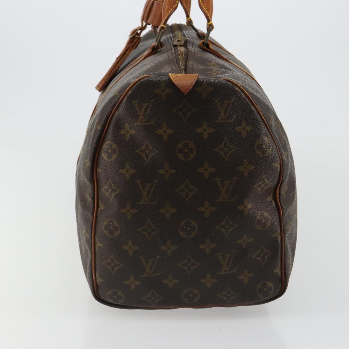 LOUIS VUITTON Monogram Keepall 50 Boston Bag M41426 LV Auth 183845