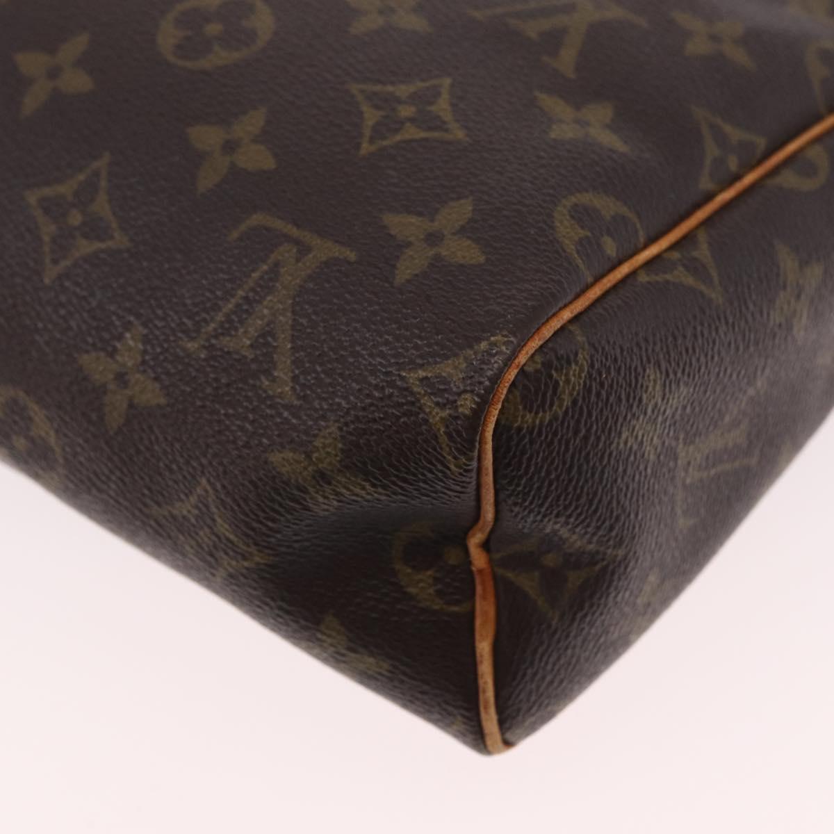 LOUIS VUITTON Monogram Tulle Lee Shoulder Bag Vintage M51348 LV Auth 183847