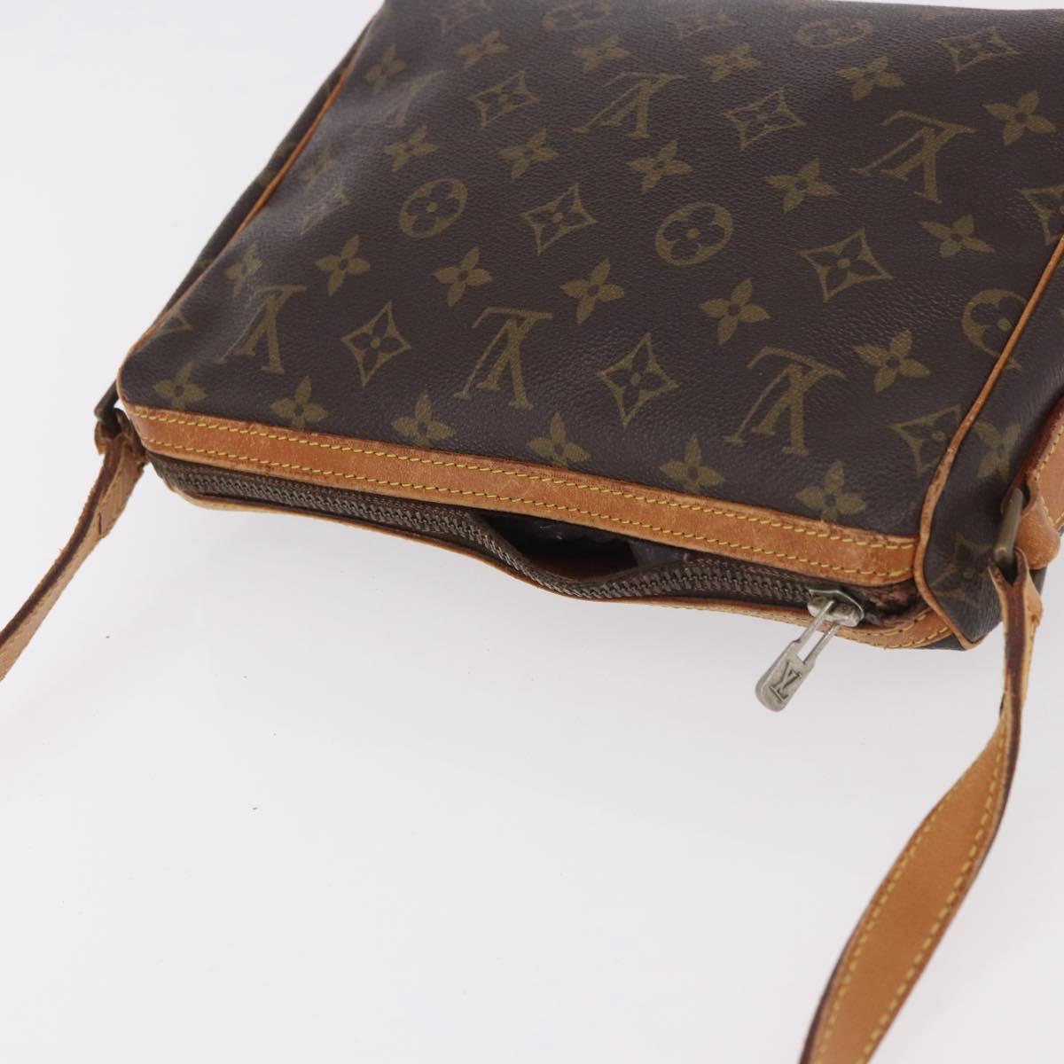 LOUIS VUITTON Monogram Tulle Lee Shoulder Bag Vintage M51348 LV Auth 183847