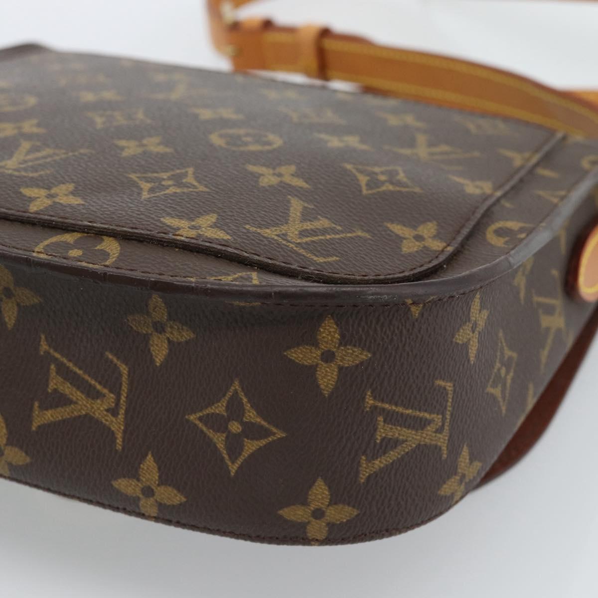 LOUIS VUITTON Monogram Saint Cloud GM Shoulder Bag M51242 LV Auth 183858