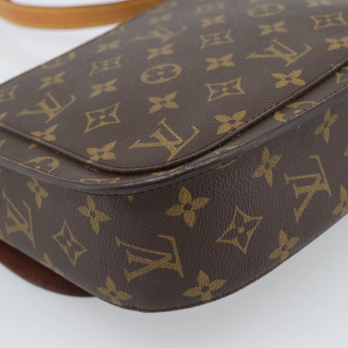 LOUIS VUITTON Monogram Saint Cloud GM Shoulder Bag M51242 LV Auth 183858