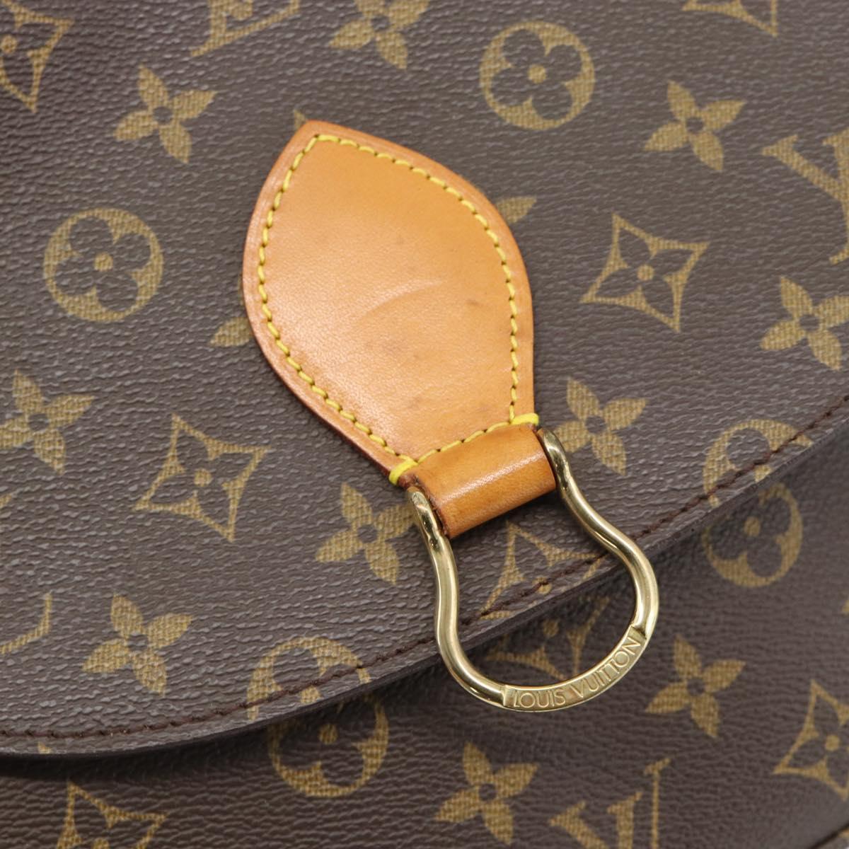 LOUIS VUITTON Monogram Saint Cloud GM Shoulder Bag M51242 LV Auth 183858
