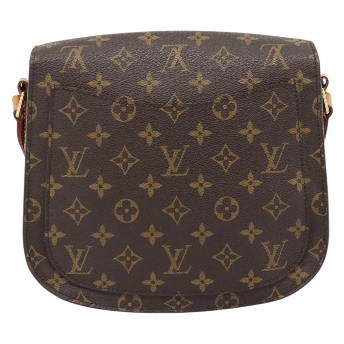 LOUIS VUITTON Monogram Saint Cloud GM Shoulder Bag M51242 LV Auth 183858