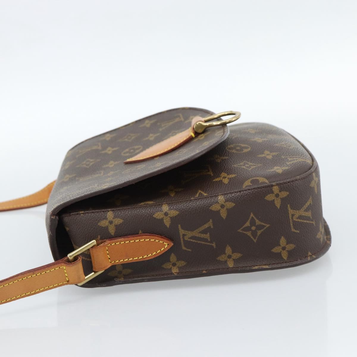 LOUIS VUITTON Monogram Saint Cloud GM Shoulder Bag M51242 LV Auth 183858