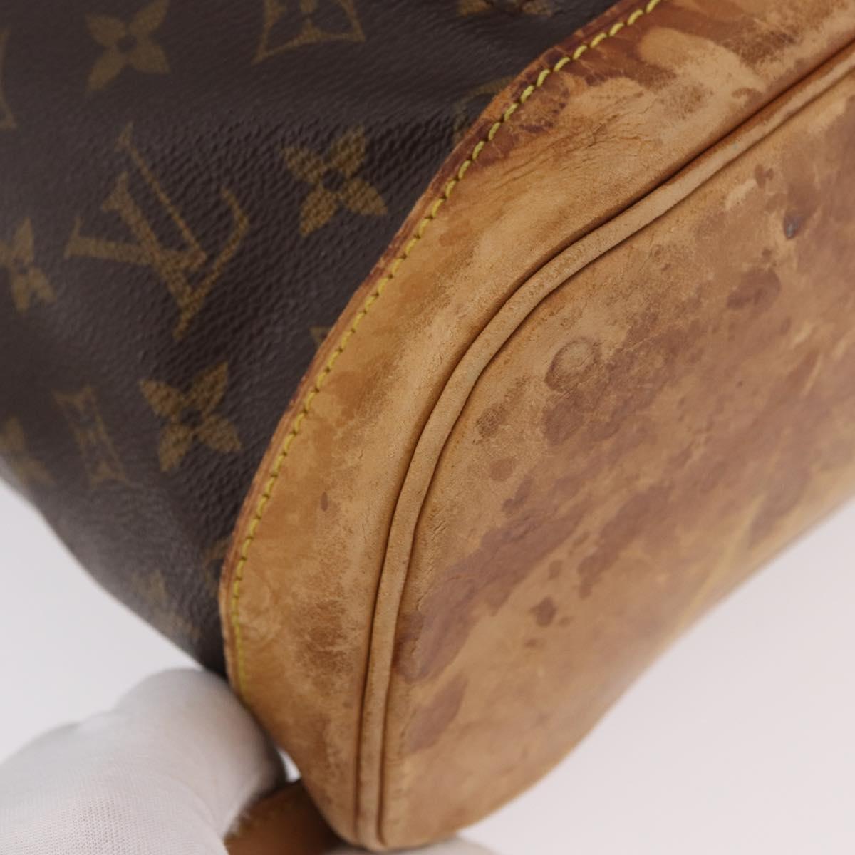 LOUIS VUITTON Monogram Montsouris GM Backpack M51135 LV Auth 183866