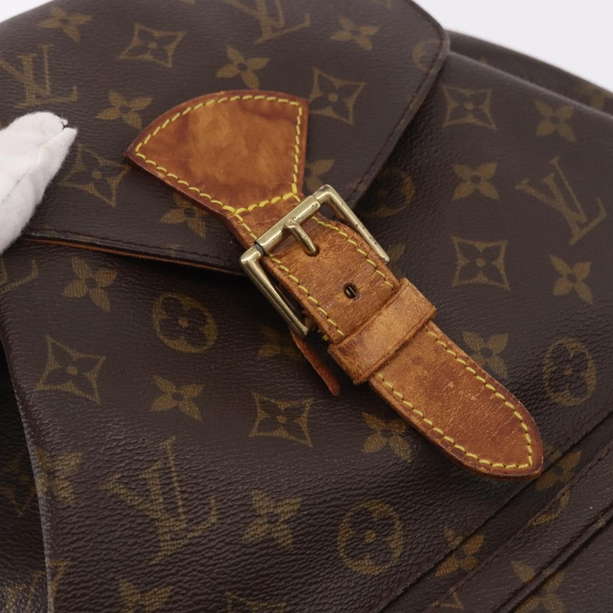 LOUIS VUITTON Monogram Montsouris GM Backpack M51135 LV Auth 183866