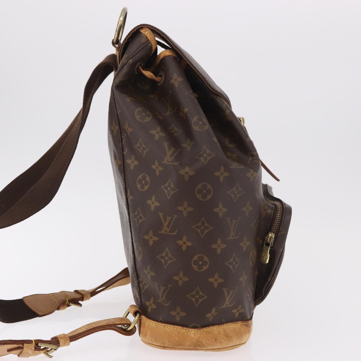 LOUIS VUITTON Monogram Montsouris GM Backpack M51135 LV Auth 183866