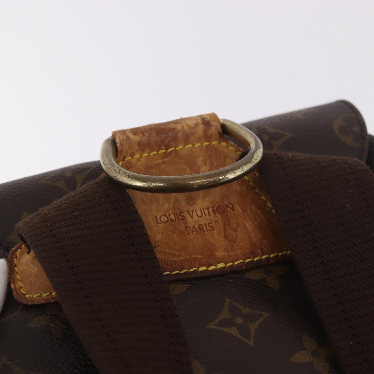 LOUIS VUITTON Monogram Montsouris GM Backpack M51135 LV Auth 183866