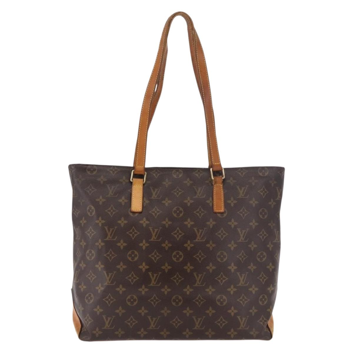 LOUIS VUITTON Monogram Cabas Mezzo Tote Bag M51151 LV Auth 183867