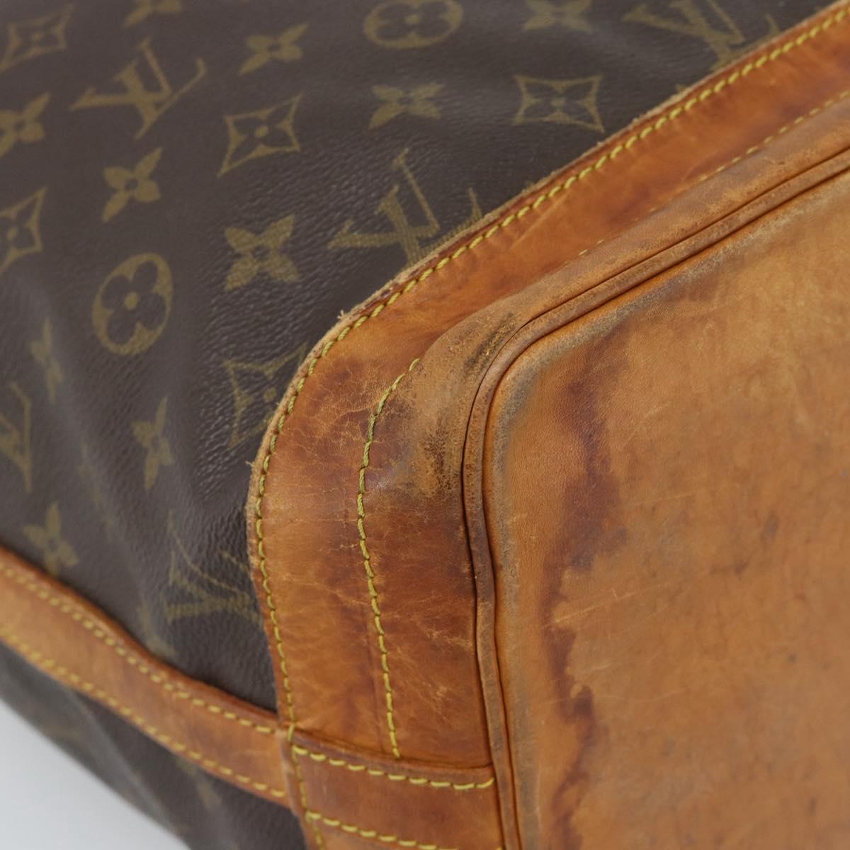 LOUIS VUITTON Monogram Noe Shoulder Bag M42224 LV Auth 183869