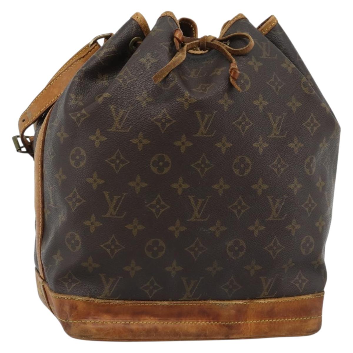 LOUIS VUITTON Monogram Noe Shoulder Bag M42224 LV Auth 183869