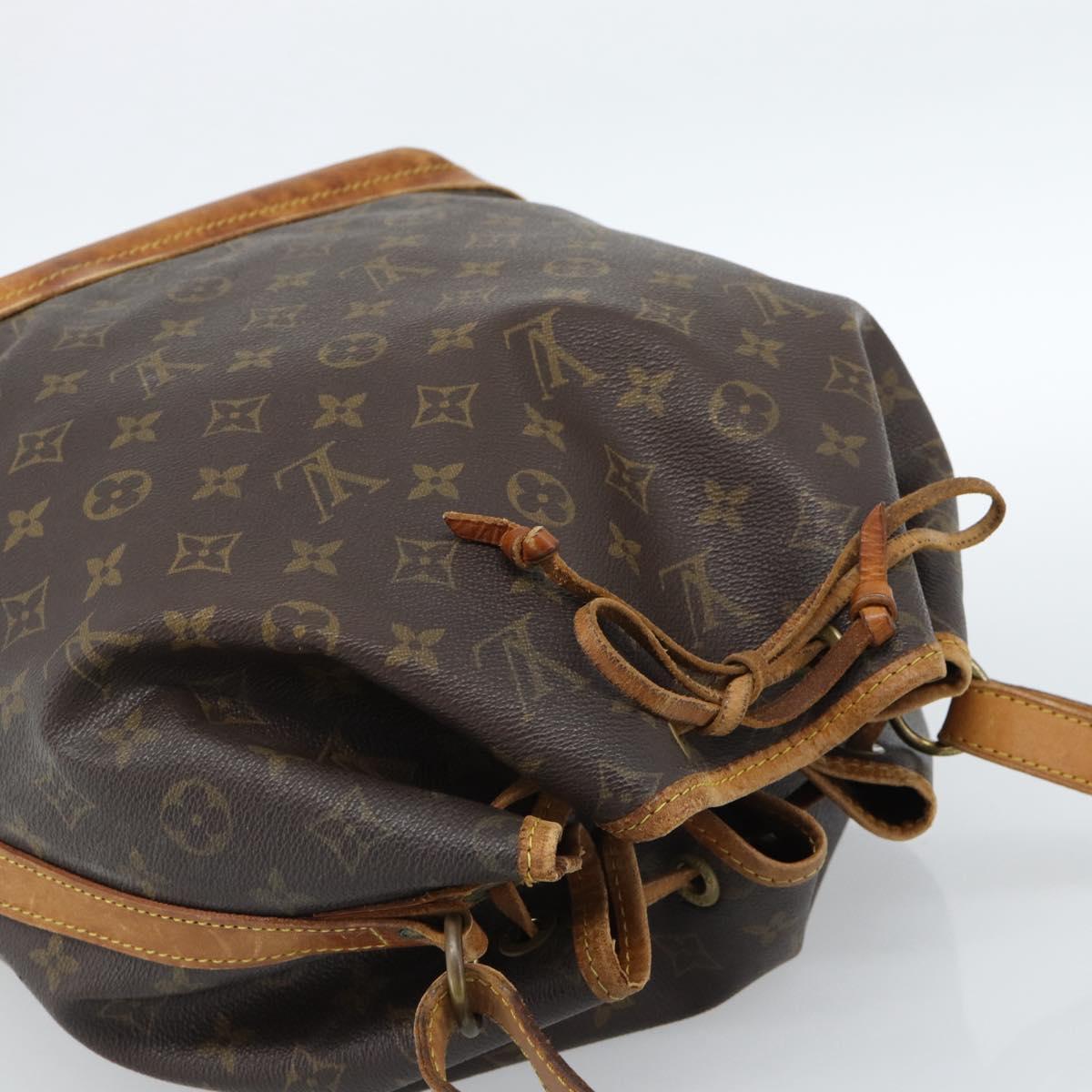LOUIS VUITTON Monogram Noe Shoulder Bag M42224 LV Auth 183869