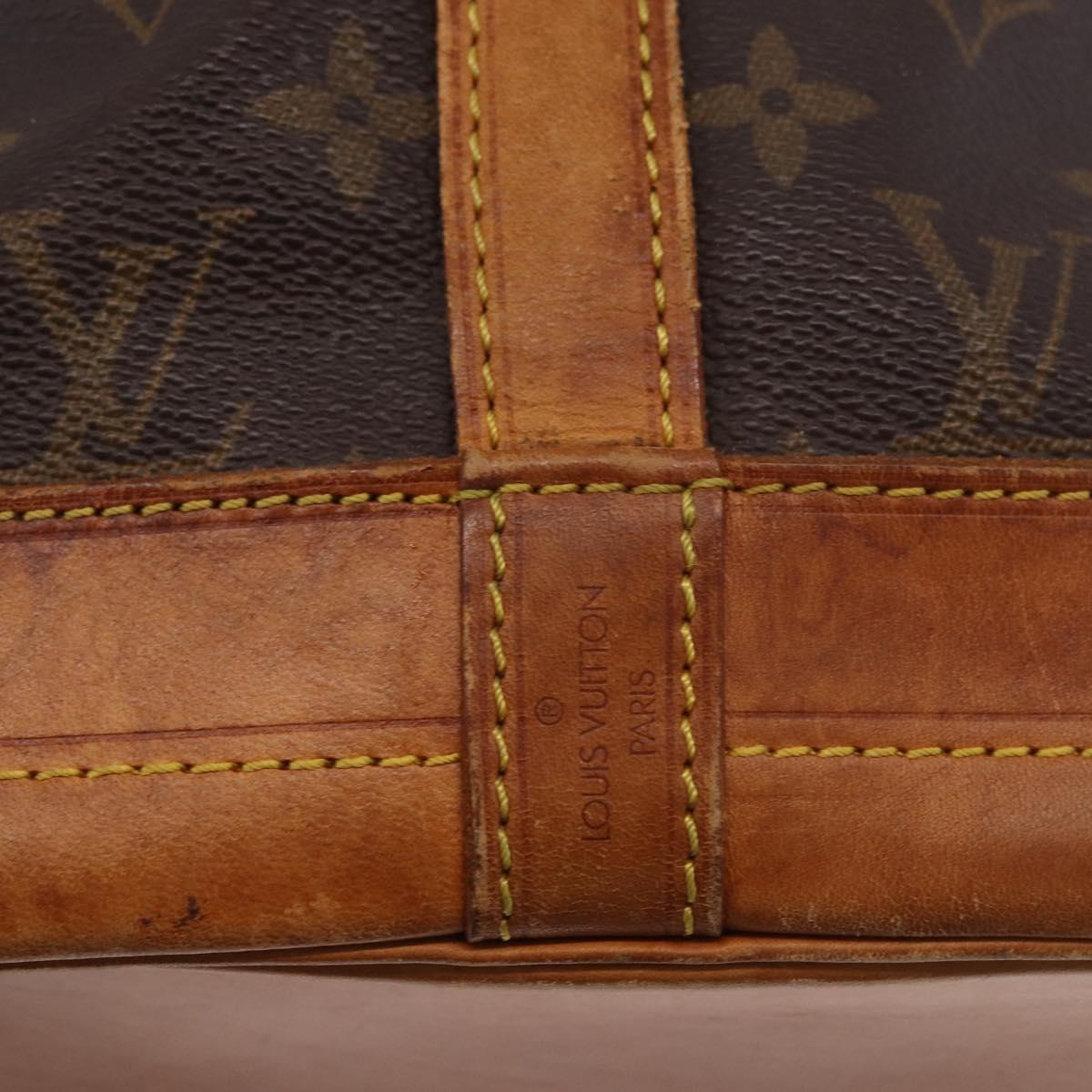 LOUIS VUITTON Monogram Noe Shoulder Bag M42224 LV Auth 183961
