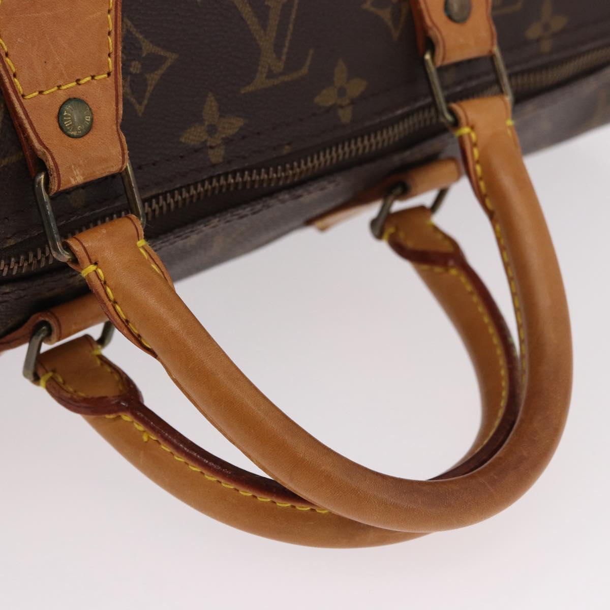 LOUIS VUITTON Monogram Speedy 40 Hand Bag M41522 LV Auth 183964A