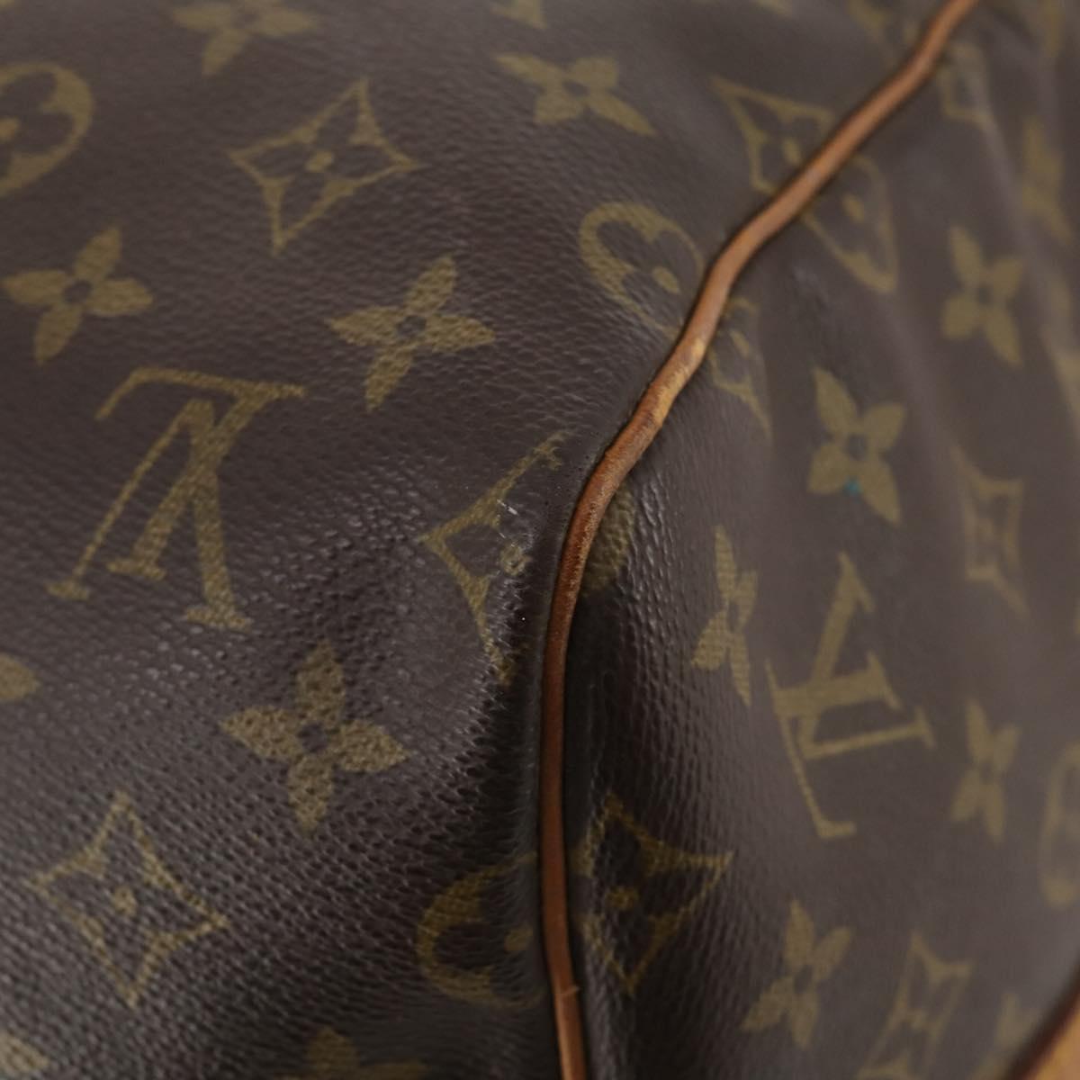 LOUIS VUITTON Monogram Keepall Bandouliere 55 Boston Bag M41414 LV Auth 183970