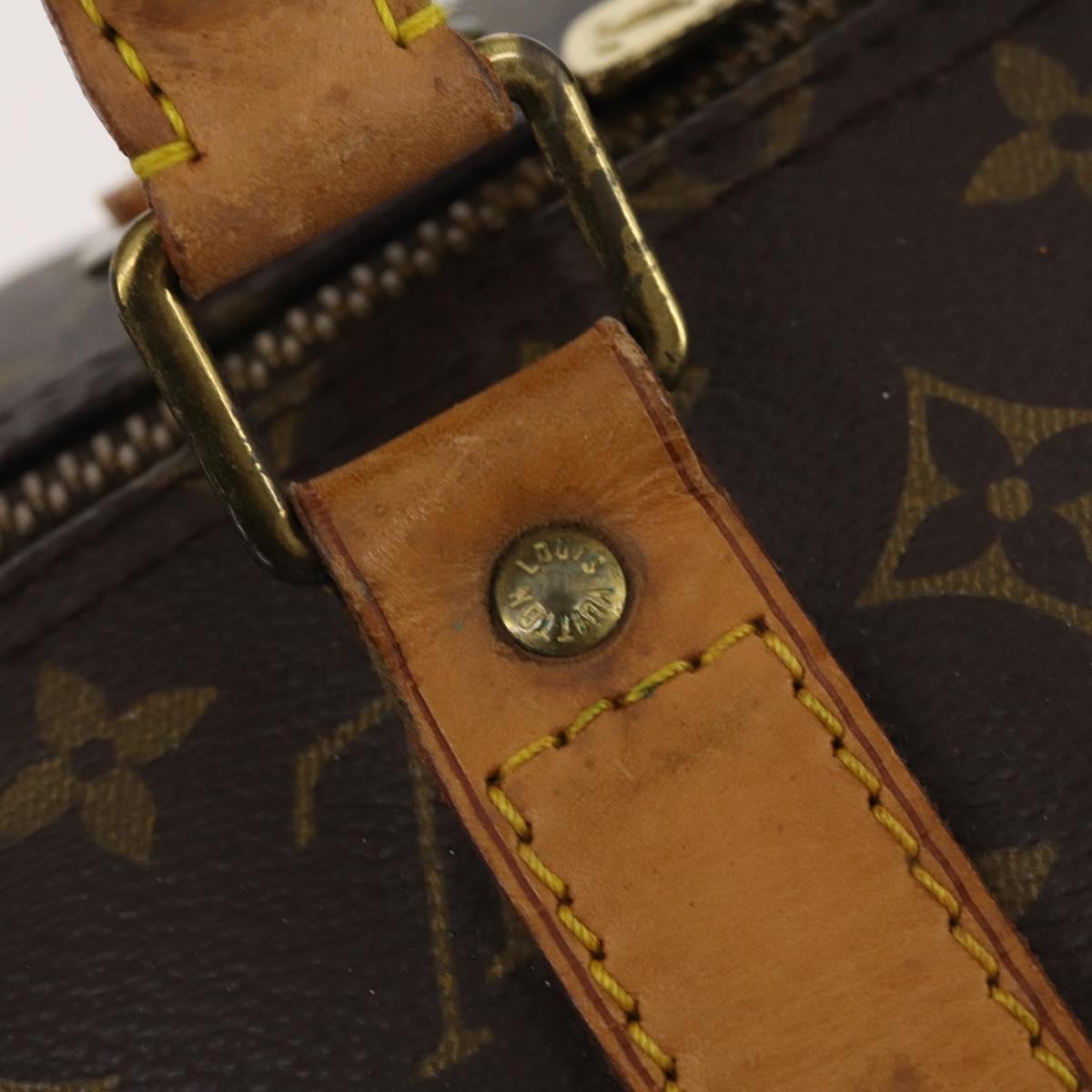 LOUIS VUITTON Monogram Keepall Bandouliere 55 Boston Bag M41414 LV Auth 183970