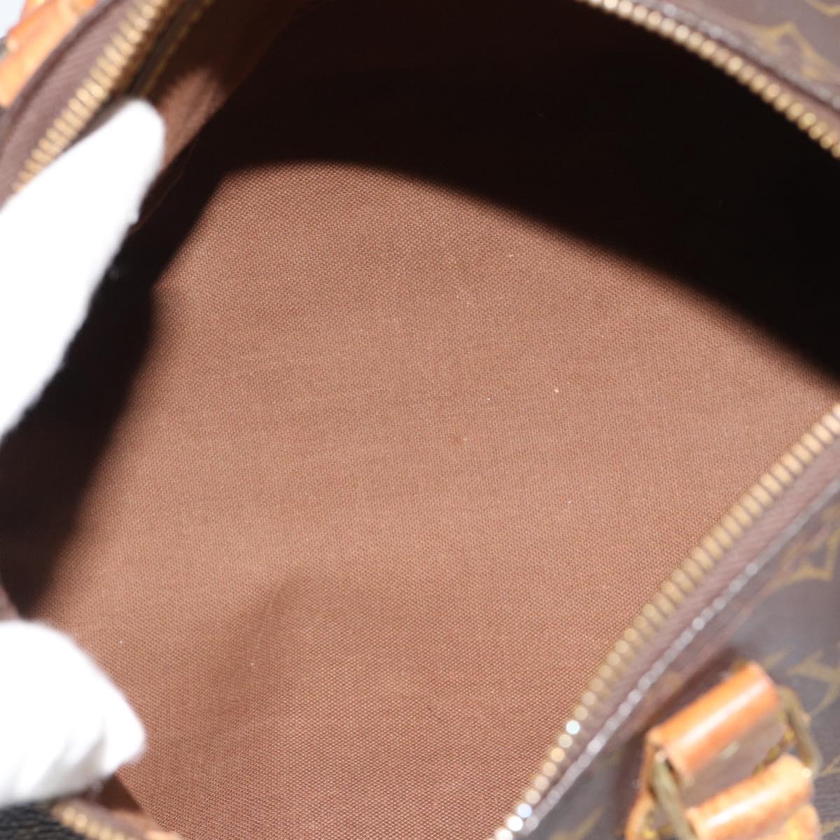 LOUIS VUITTON Monogram Speedy 30 Hand Bag M41526 LV Auth 183984