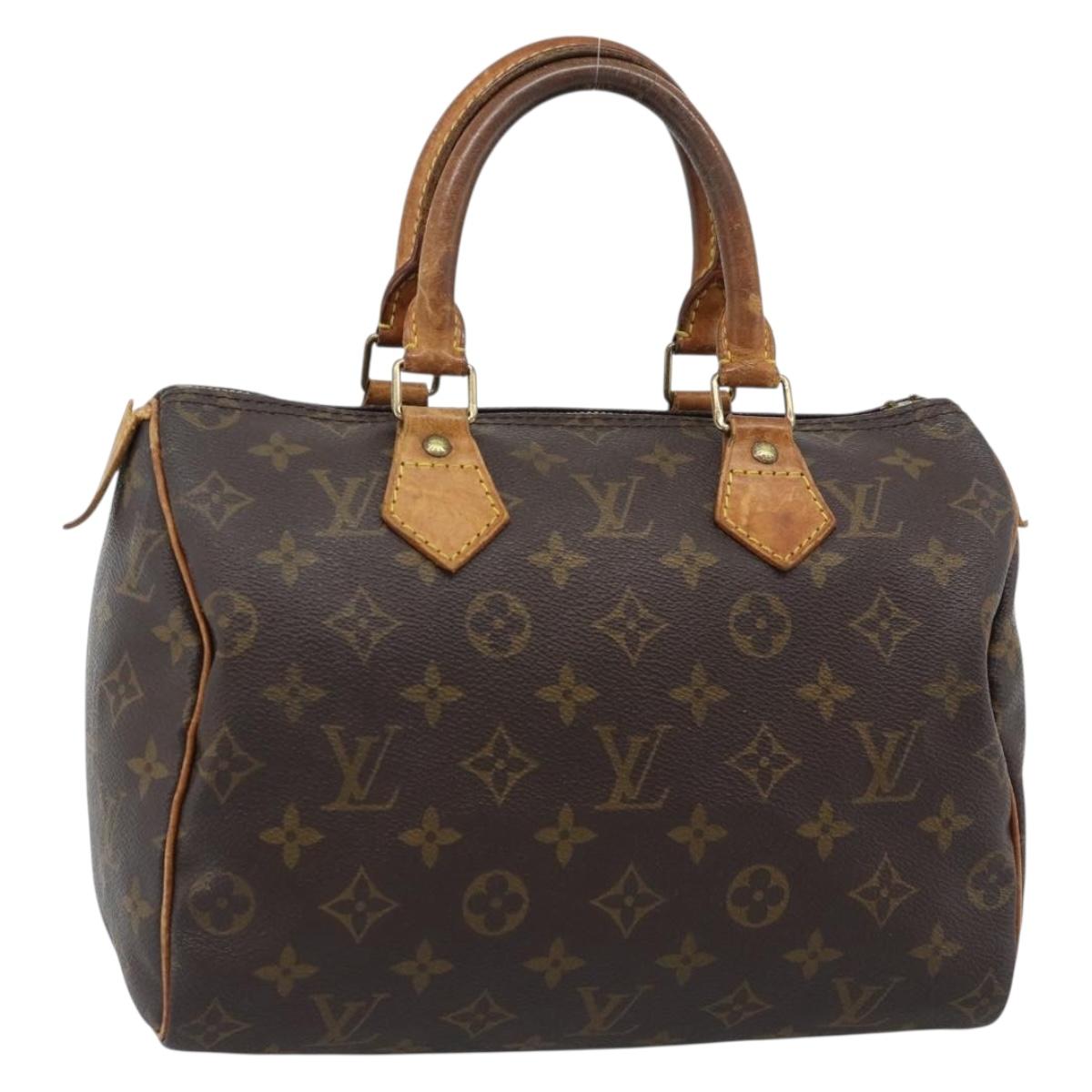 LOUIS VUITTON Monogram Speedy 30 Hand Bag M41526 LV Auth 183984