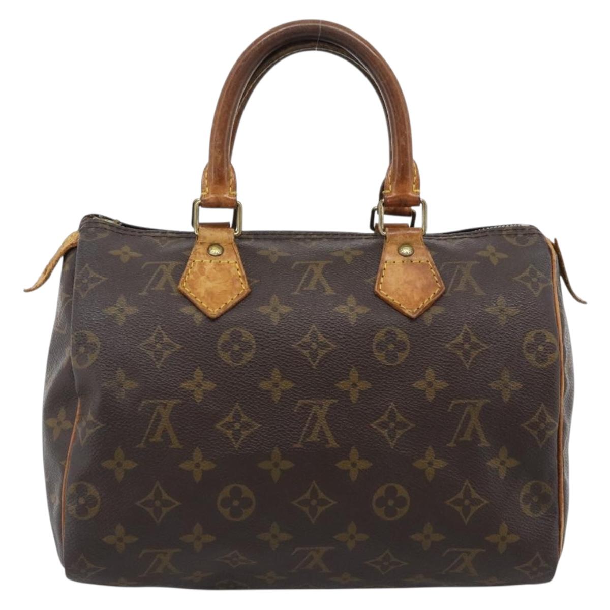 LOUIS VUITTON Monogram Speedy 30 Hand Bag M41526 LV Auth 183984