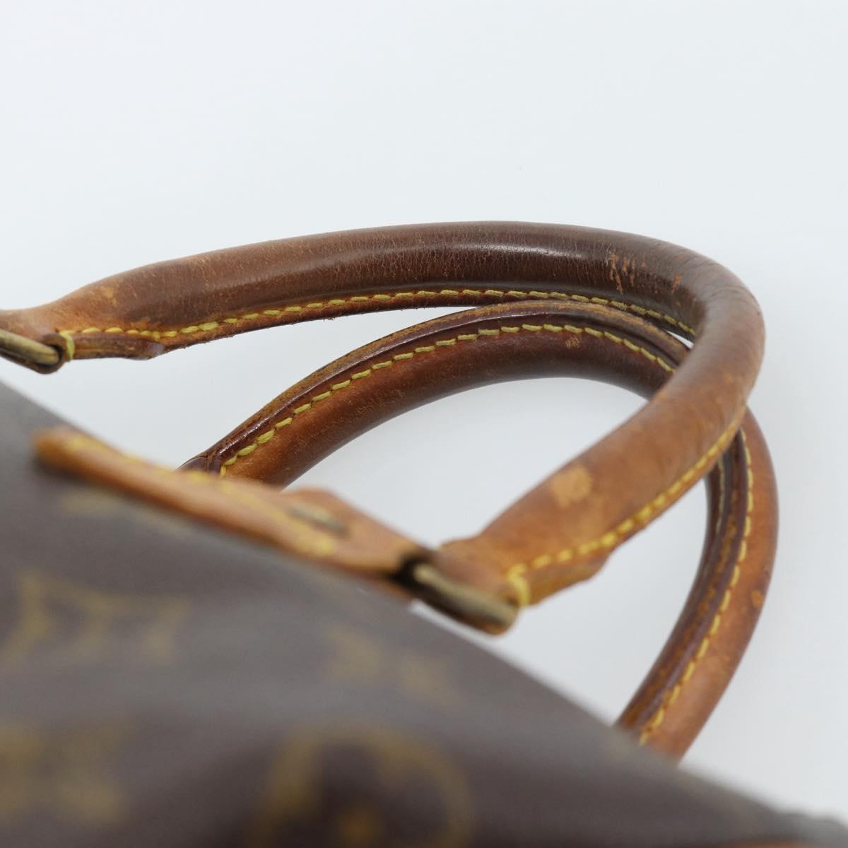LOUIS VUITTON Monogram Speedy 30 Hand Bag M41526 LV Auth 183984