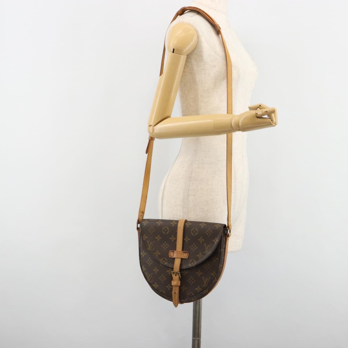 LOUIS VUITTON Monogram Chantilly MM Shoulder Bag M51233 LV Auth 183986