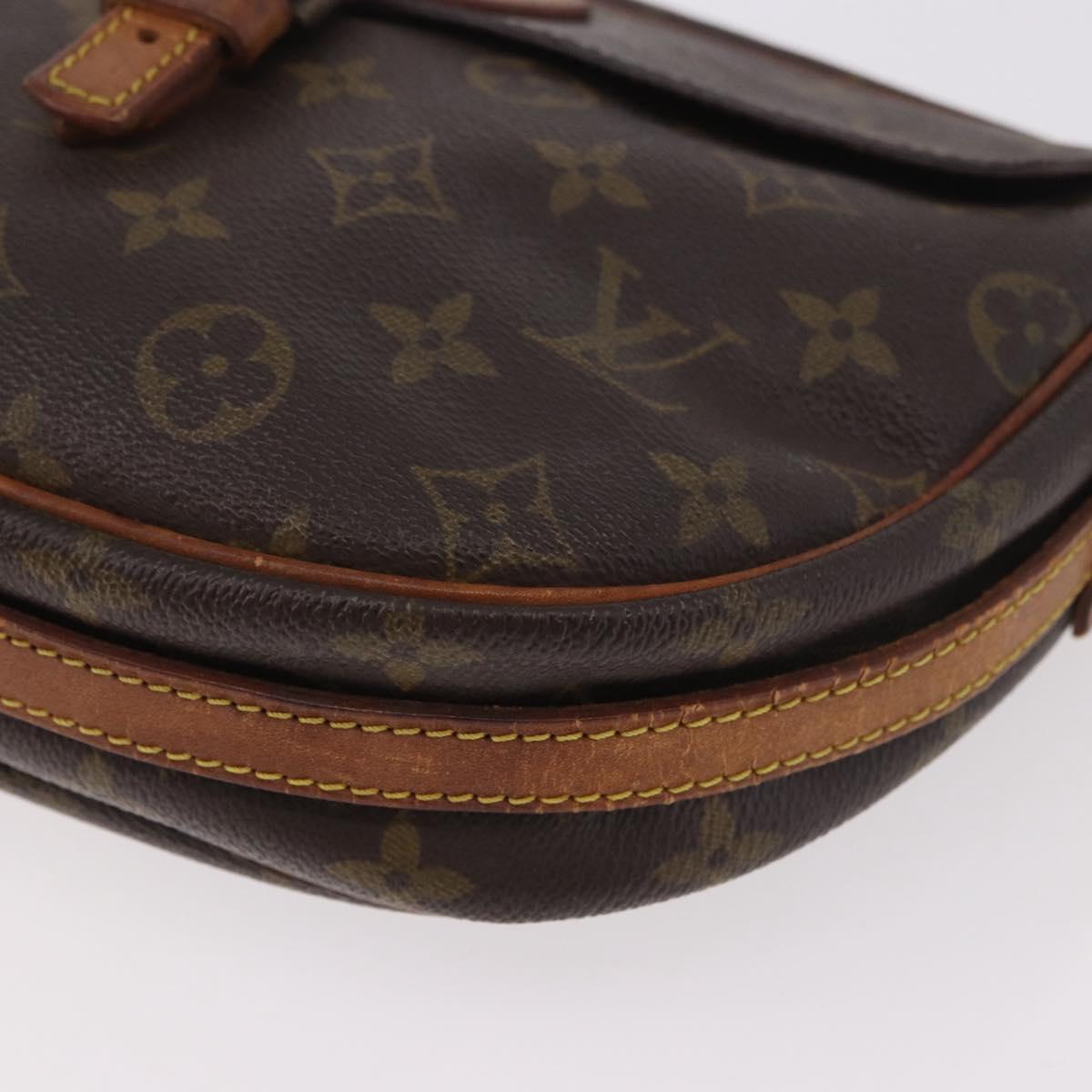 LOUIS VUITTON Monogram Jeune Fille MM Shoulder Bag M51226 LV Auth 183987