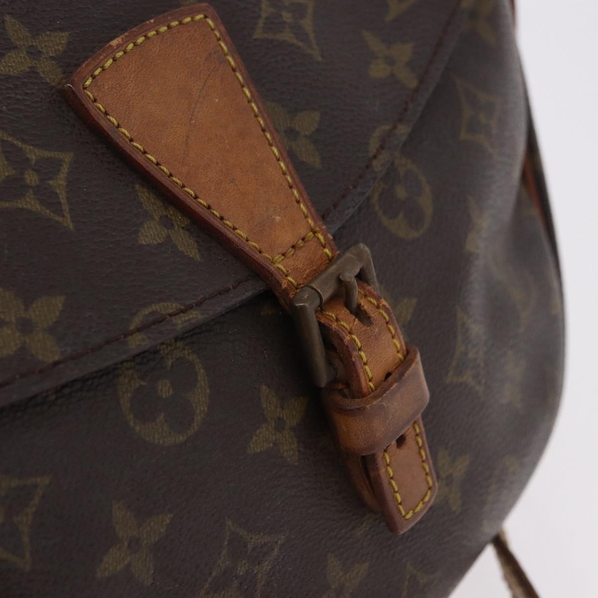 LOUIS VUITTON Monogram Jeune Fille MM Shoulder Bag M51226 LV Auth 183987