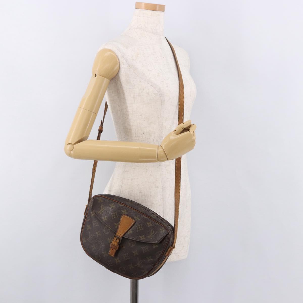 LOUIS VUITTON Monogram Jeune Fille MM Shoulder Bag M51226 LV Auth 183987