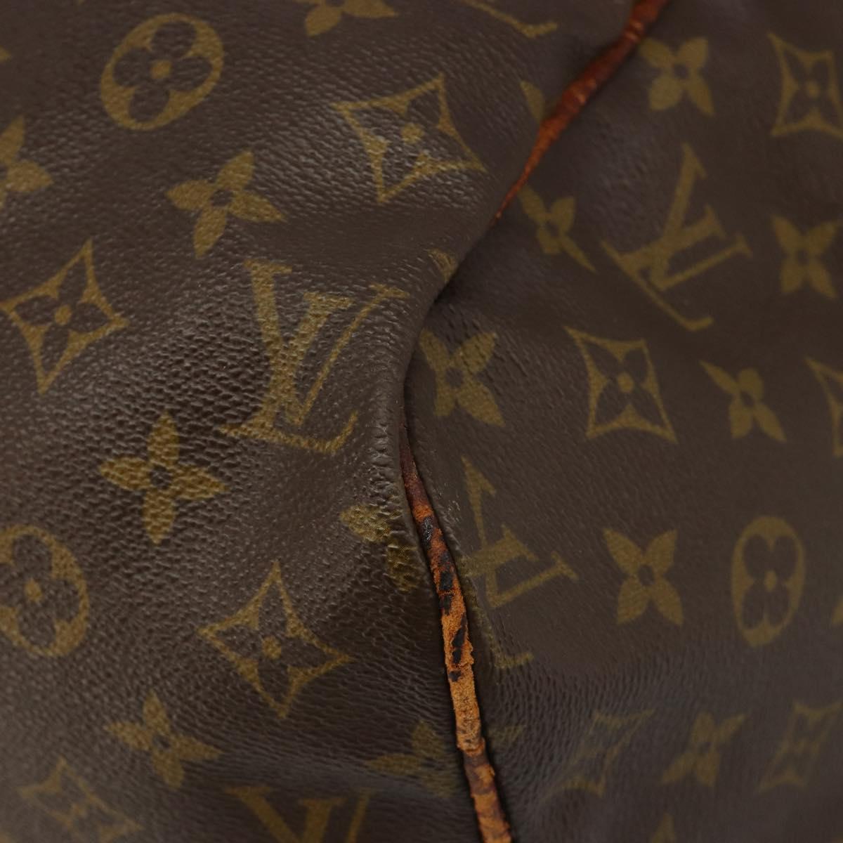 LOUIS VUITTON Monogram Sac Souple 45 Boston Bag M41624 LV Auth 184046