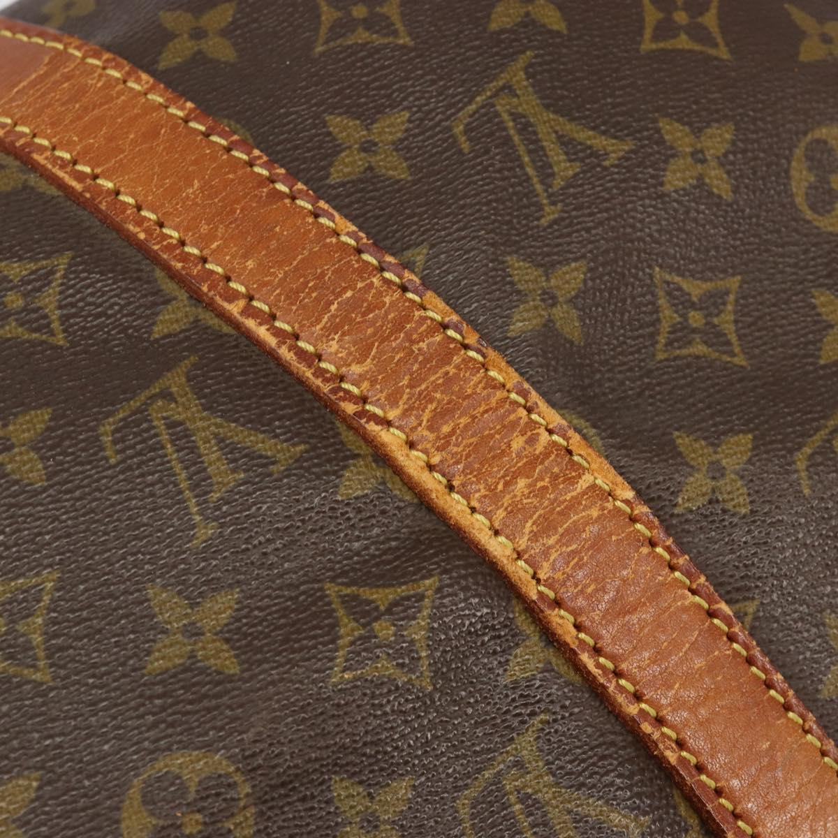 LOUIS VUITTON Monogram Sac Souple 45 Boston Bag M41624 LV Auth 184046
