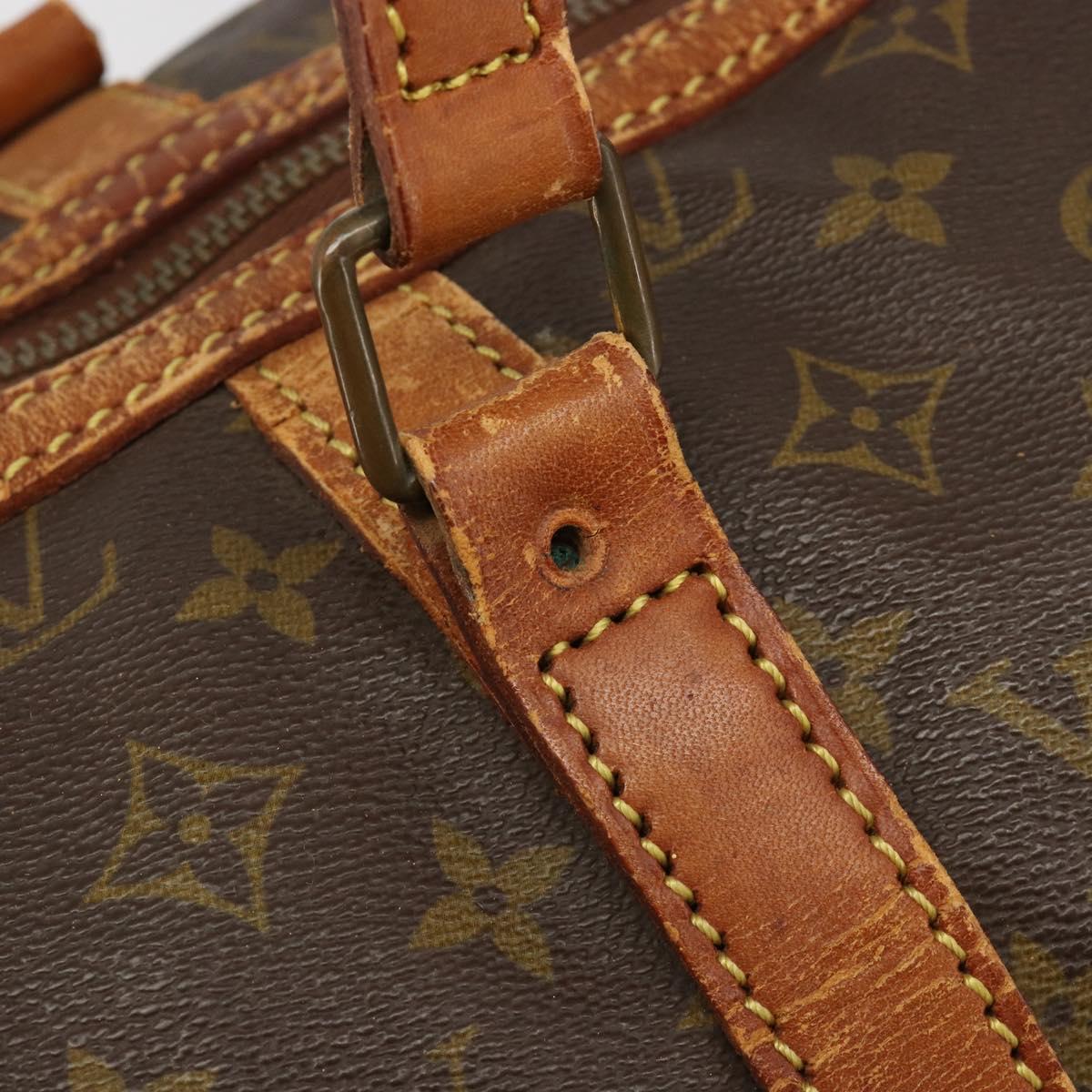 LOUIS VUITTON Monogram Sac Souple 45 Boston Bag M41624 LV Auth 184046