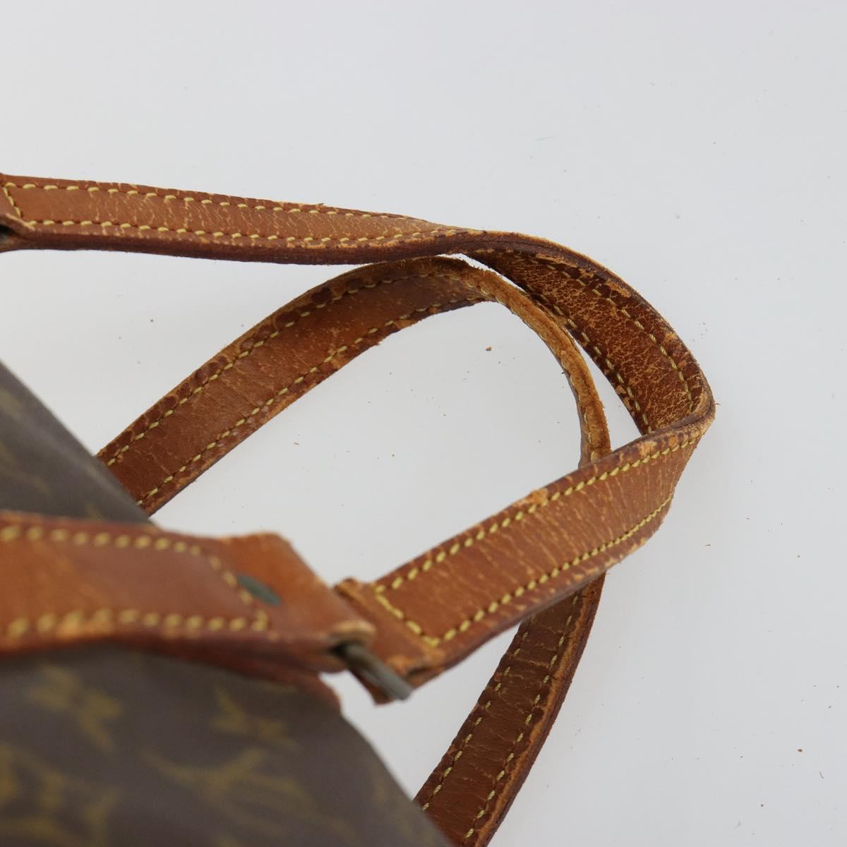 LOUIS VUITTON Monogram Sac Souple 45 Boston Bag M41624 LV Auth 184046