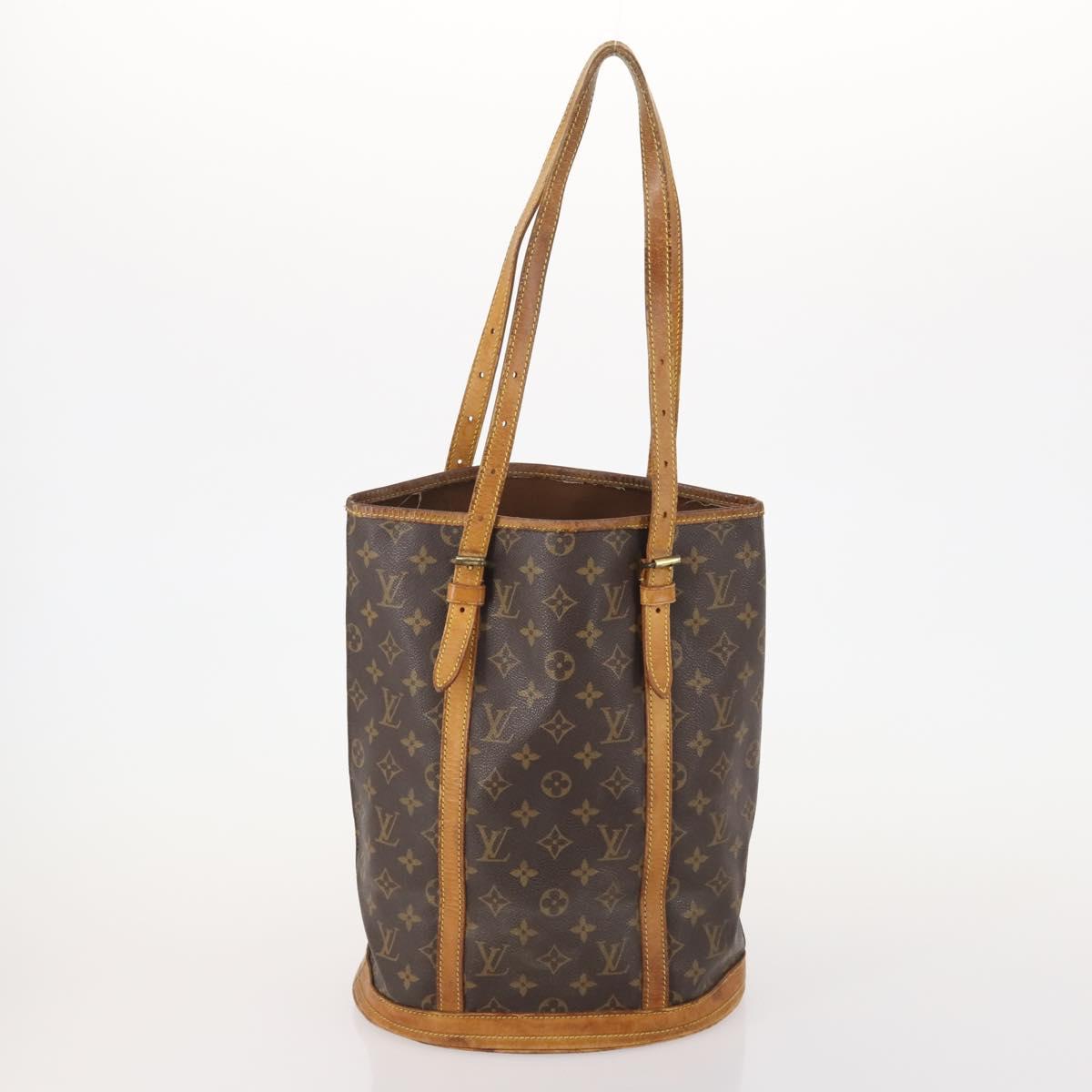LOUIS VUITTON Monogram Bucket Shoulder Bag 3 Set LV Auth 184047