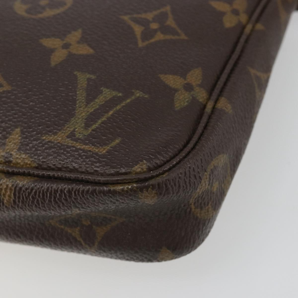 LOUIS VUITTON Monogram Pochette Accessoires Accessory Pouch M51980 Auth 184050